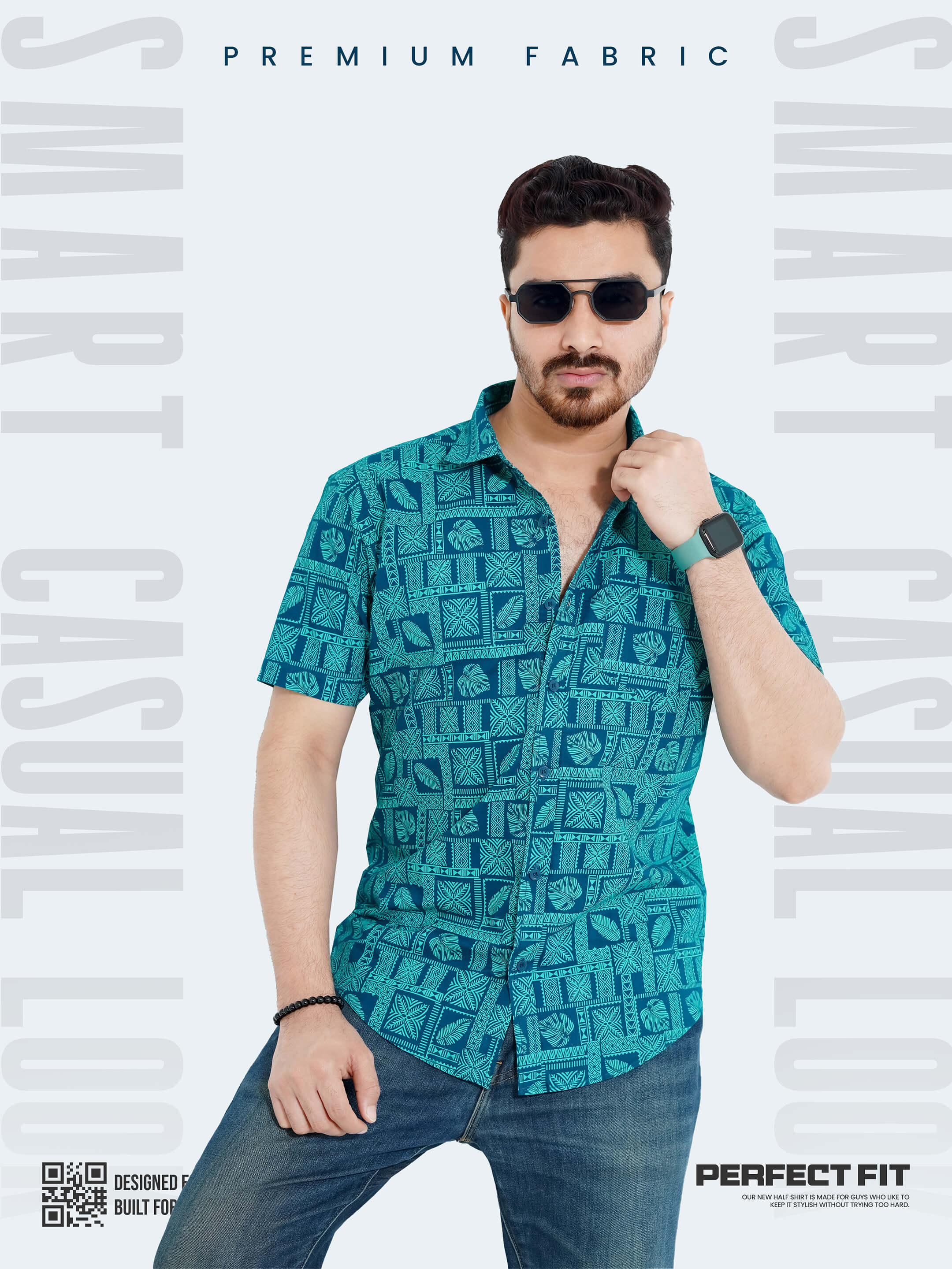 Fashionable Half Shirt – Trendy & Lightweight Premium T-Shirts