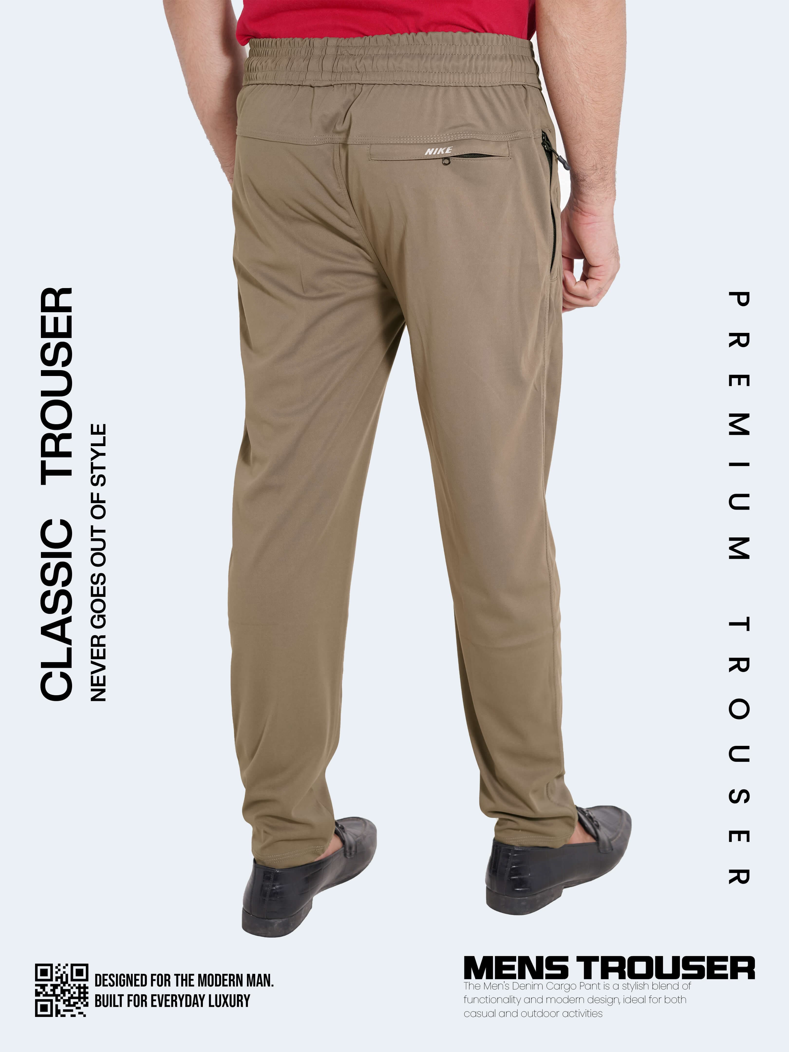 Relaxed Fit Smart Casual Trousers