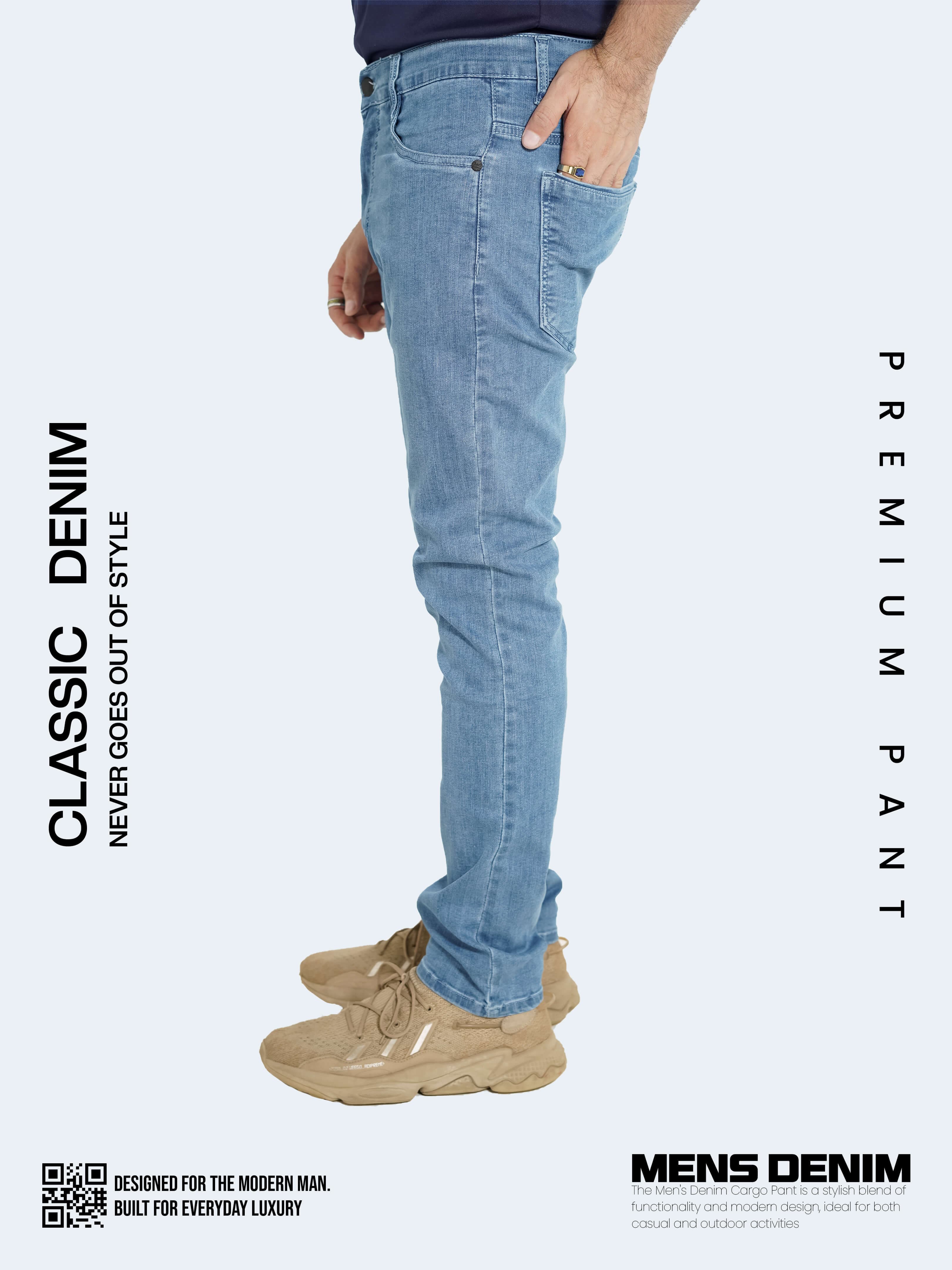 Comfort Meets Style Denim Pants