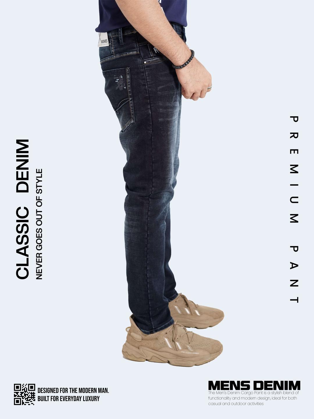 Classic Fit Denim Elegance
