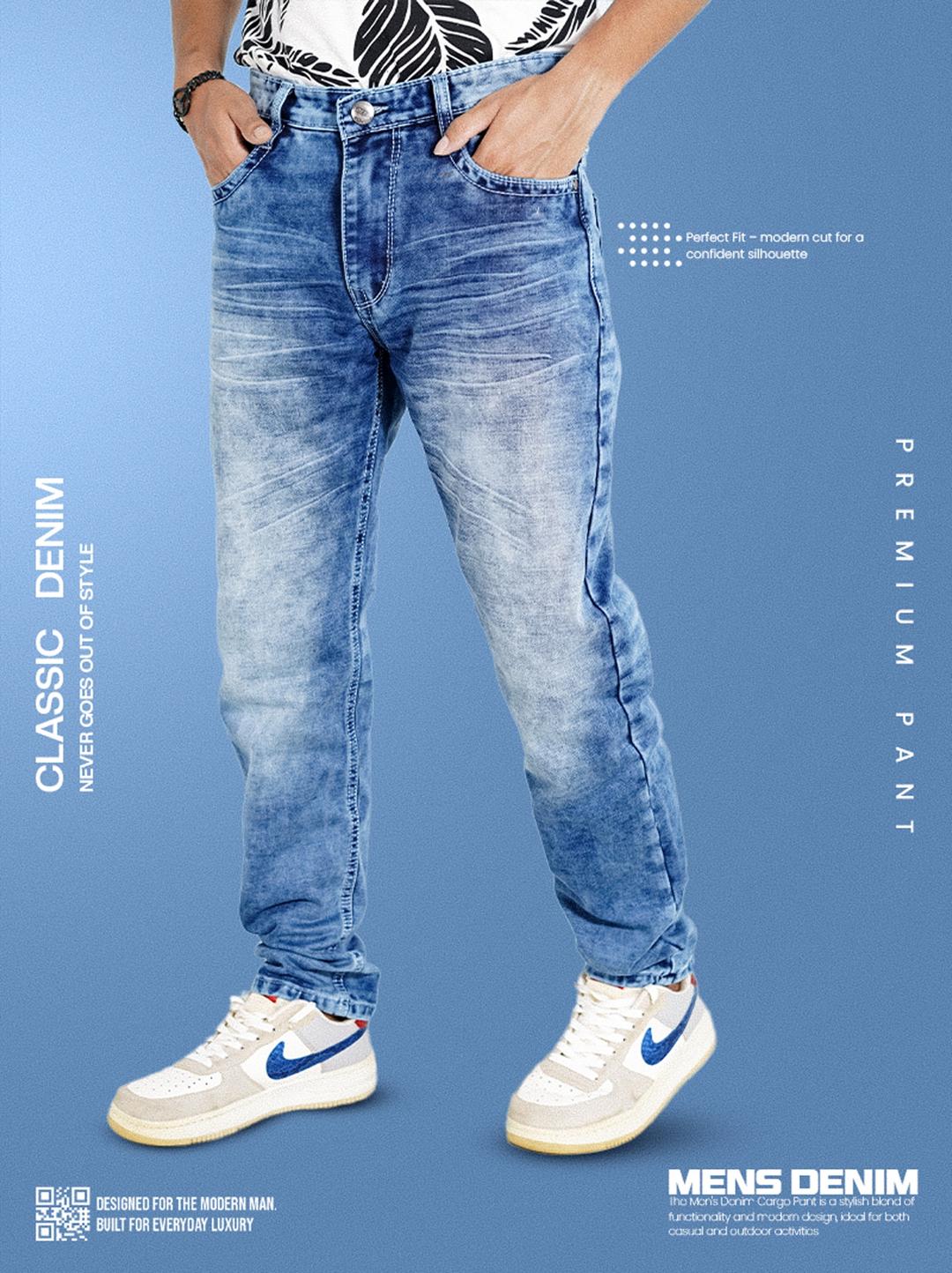 Premium Denim Jeans Light Blue