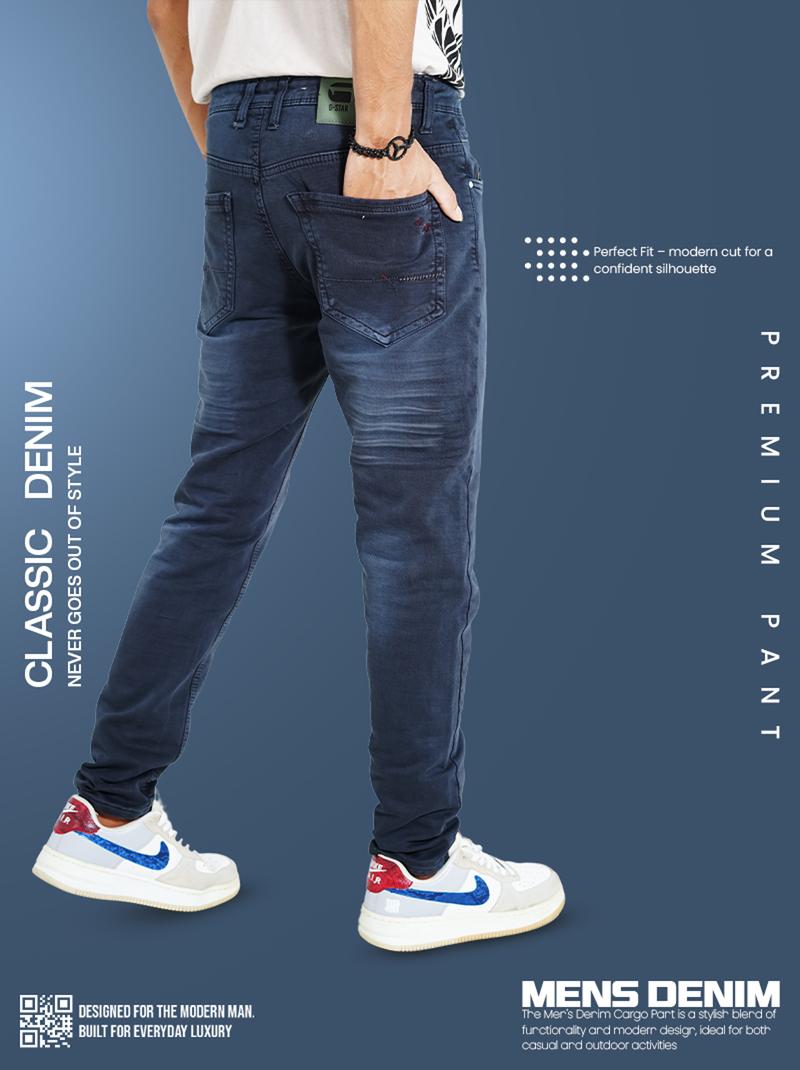 Denim Pants Deep  Colors