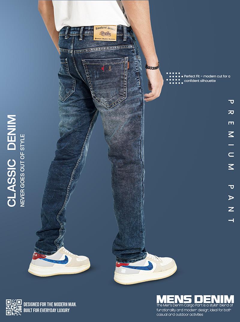 Men's Stretchable Denim Jeans Pant