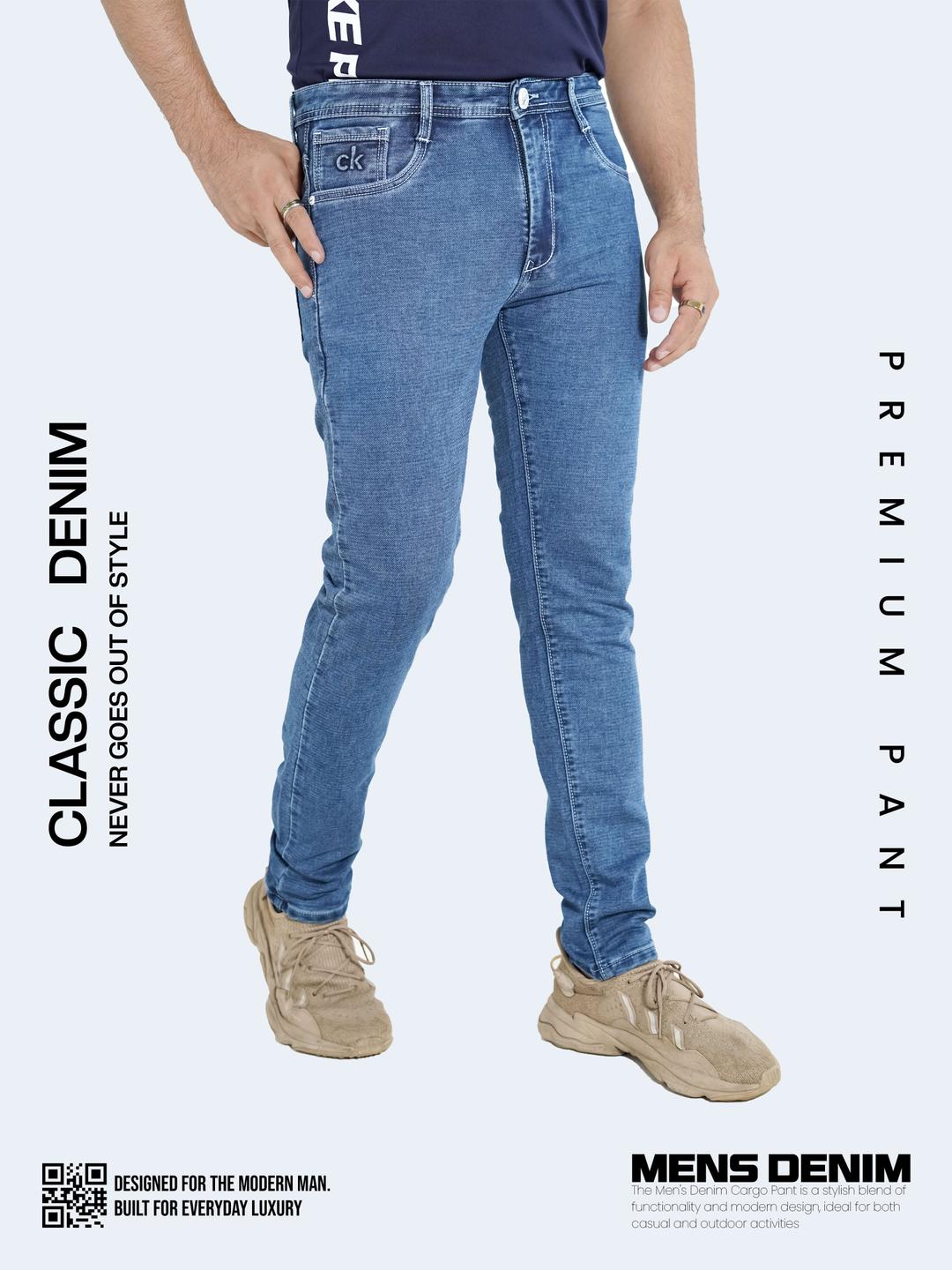 Stylish Premium Denim Trousers