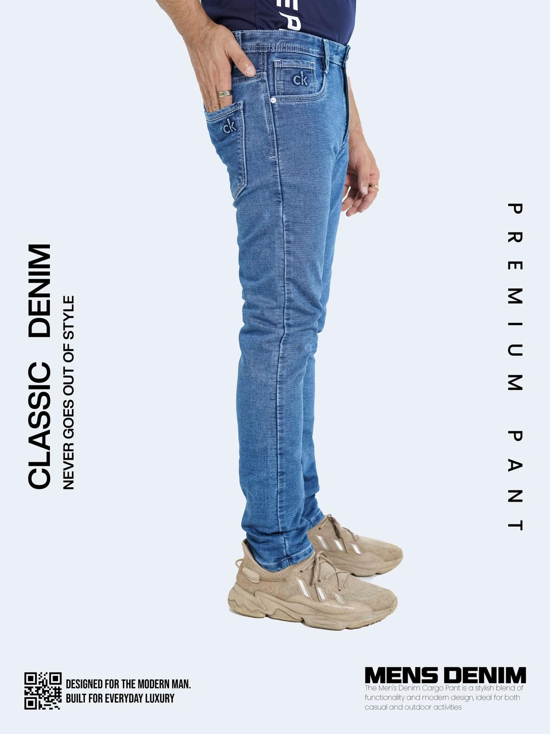Stylish Premium Denim Trousers