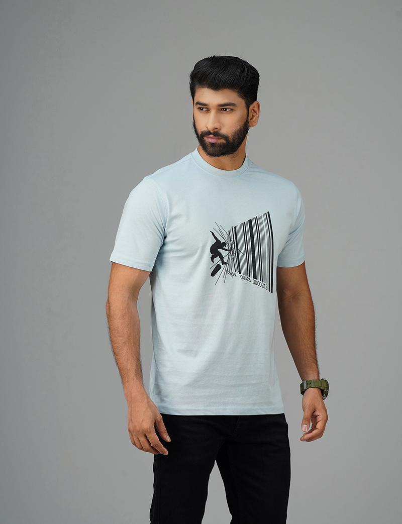 Barcode Men Style T-Shirts