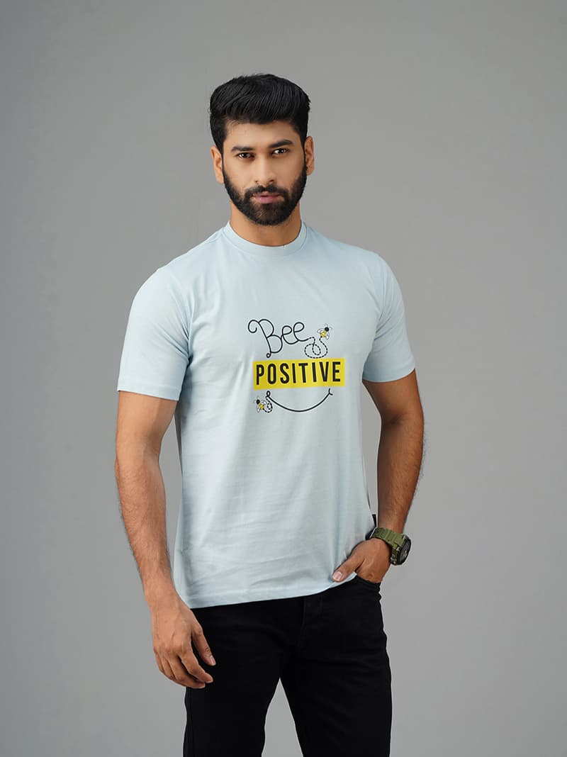 Be Positive Men T-Shirts