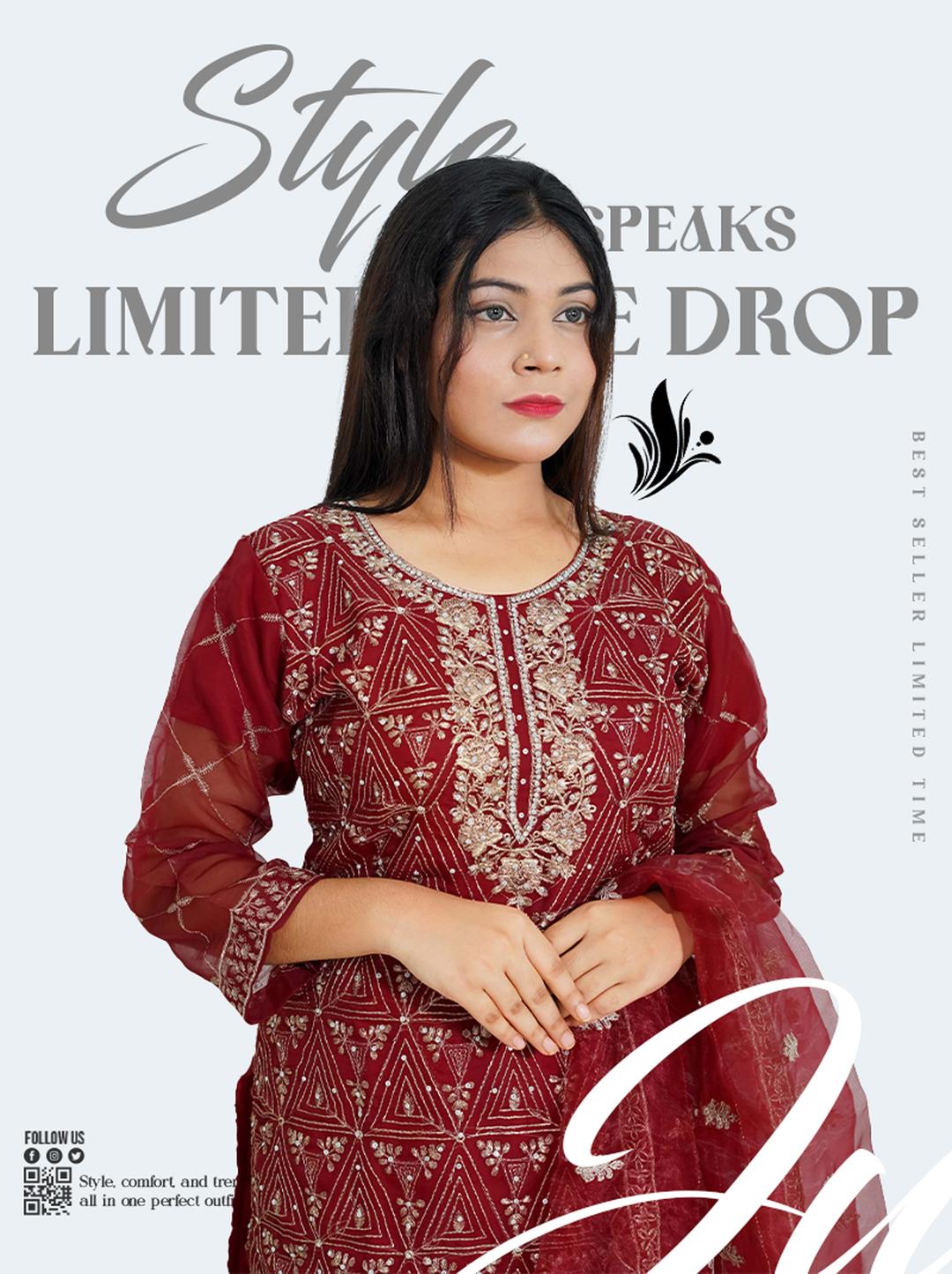 Trendy Three-Piece Set for a Stylish You
