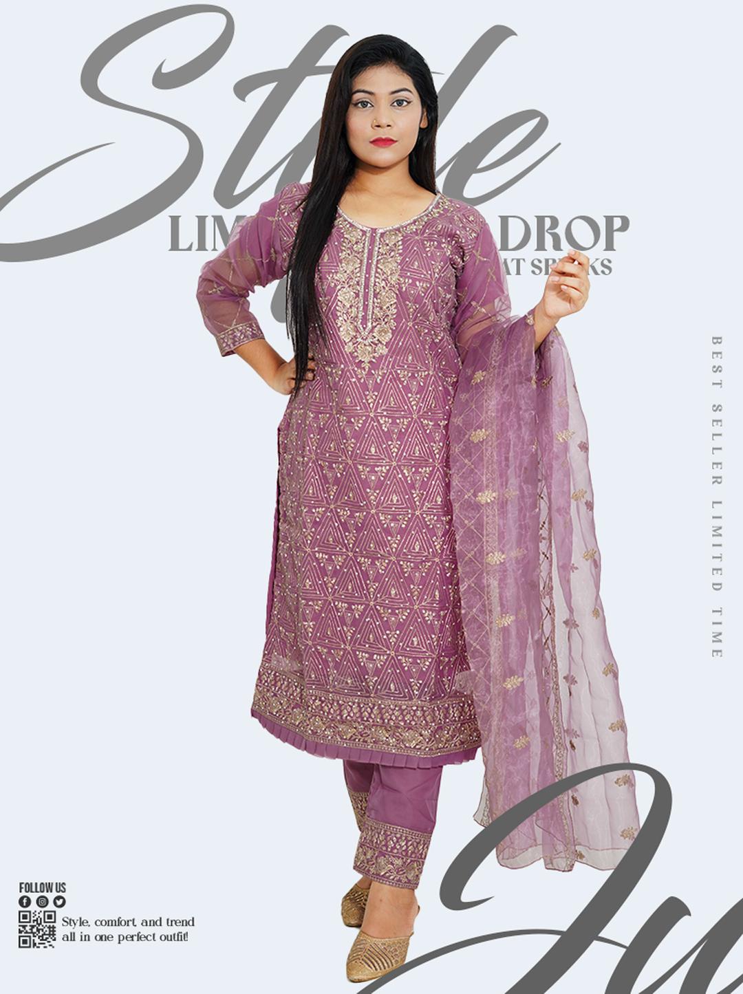 Elevate Your Look with Our Three-Piece Collection