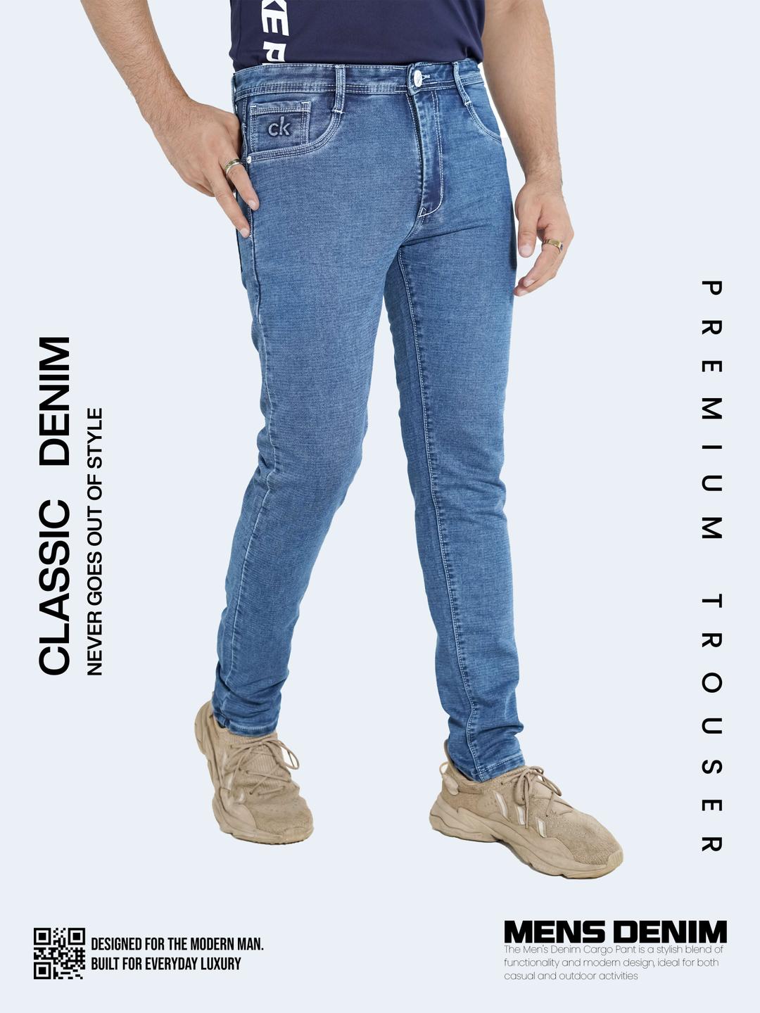 Stylish Premium Denim Trousers