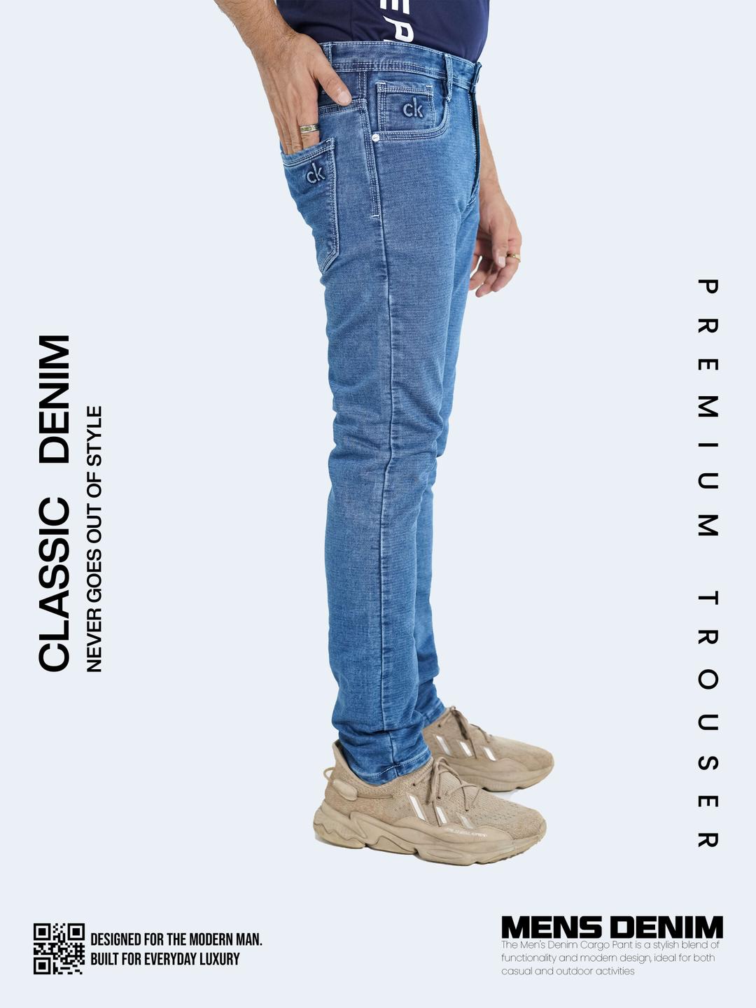 Stylish Premium Denim Trousers