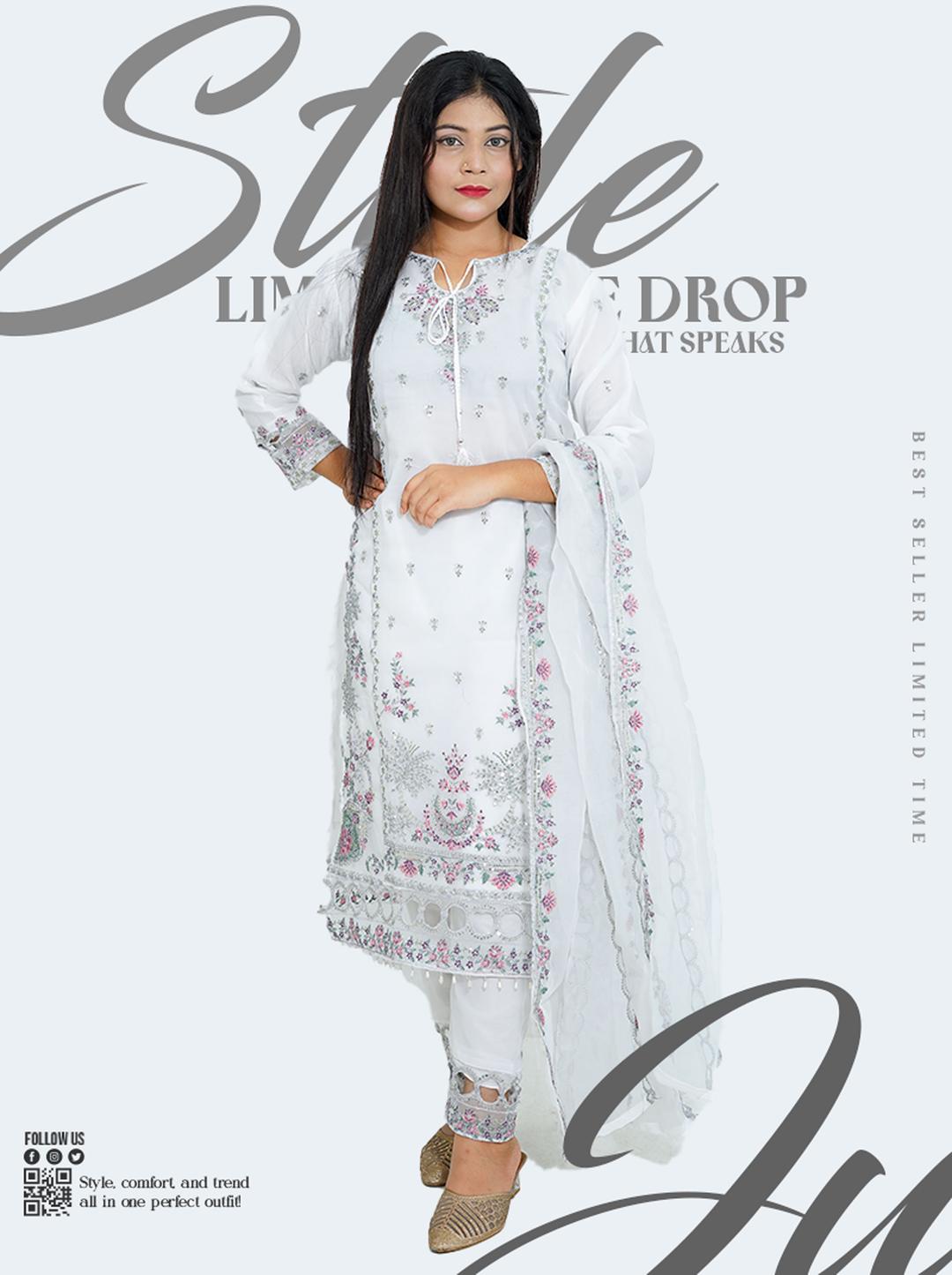 Luxury in Layers Three-Piece Elegance
