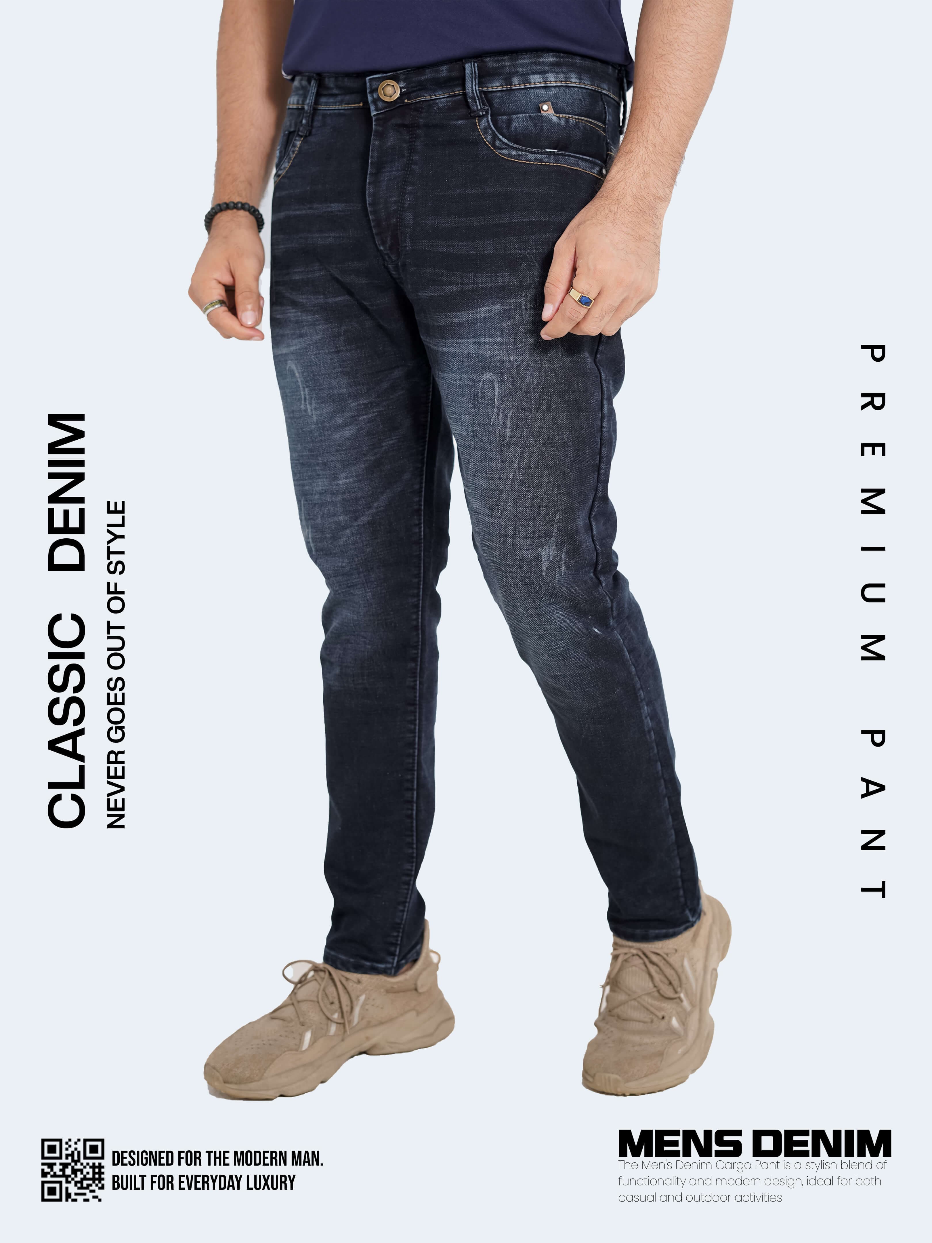 Classic Fit Denim Elegance