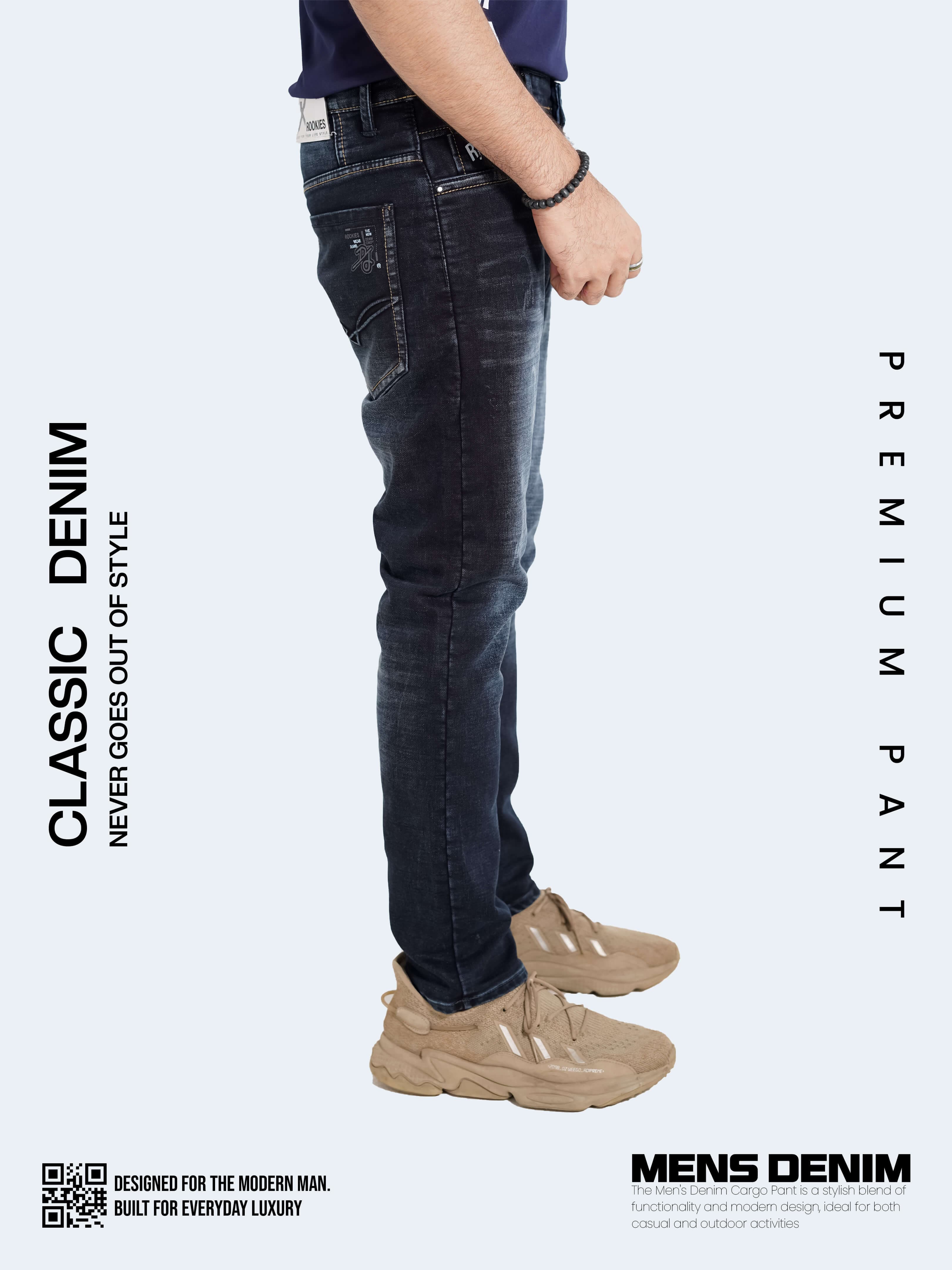 Classic Fit Denim Elegance
