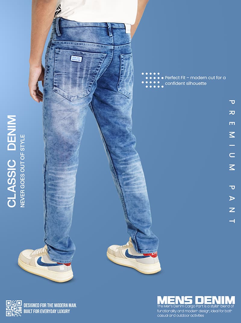 Denim Pants Light Blue Colors
