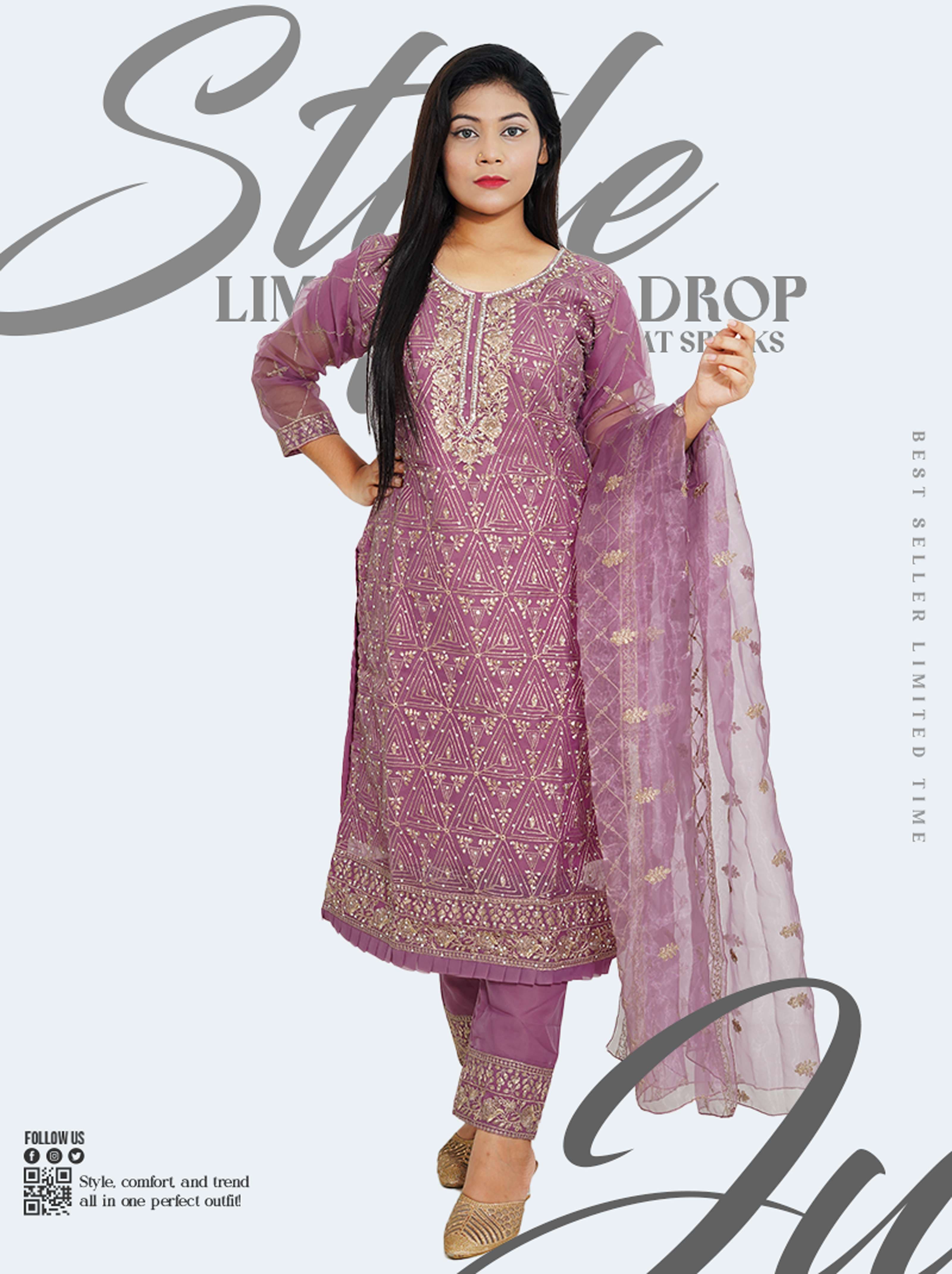 Elevate Your Look with Our Three-Piece Collection